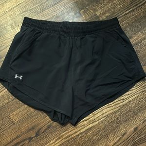 UA running shorts
